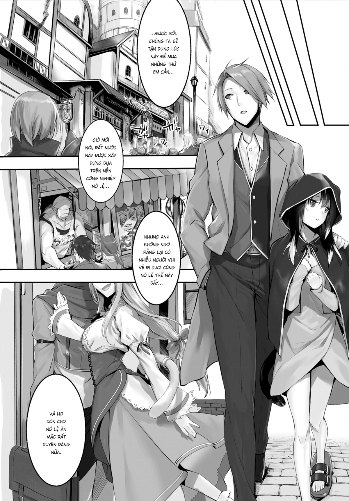 Đọc truyện hentai Nô lệ tai mèo - Chap 3