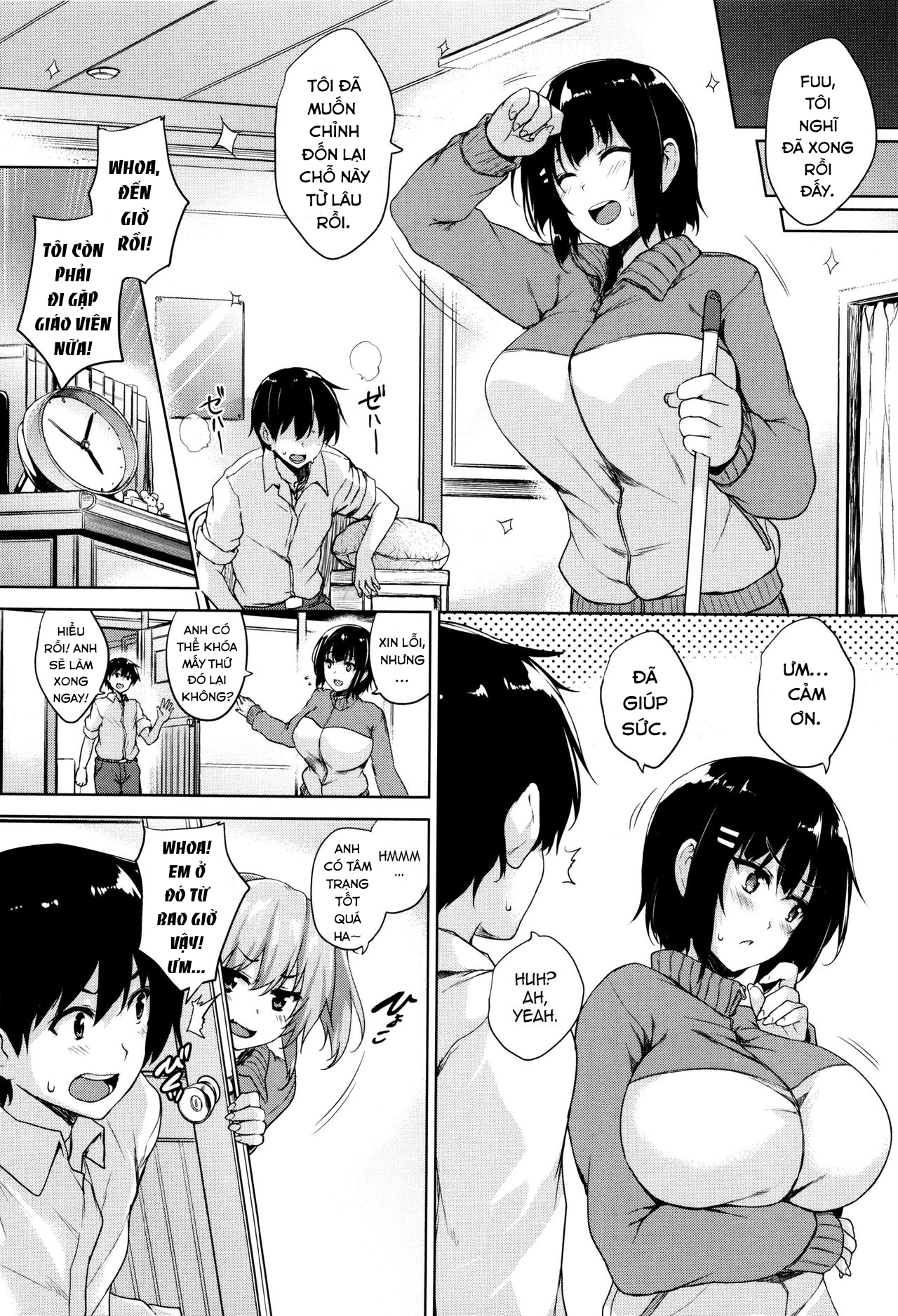 Đọc truyện hentai Only My Oppai Soul - Chap 2