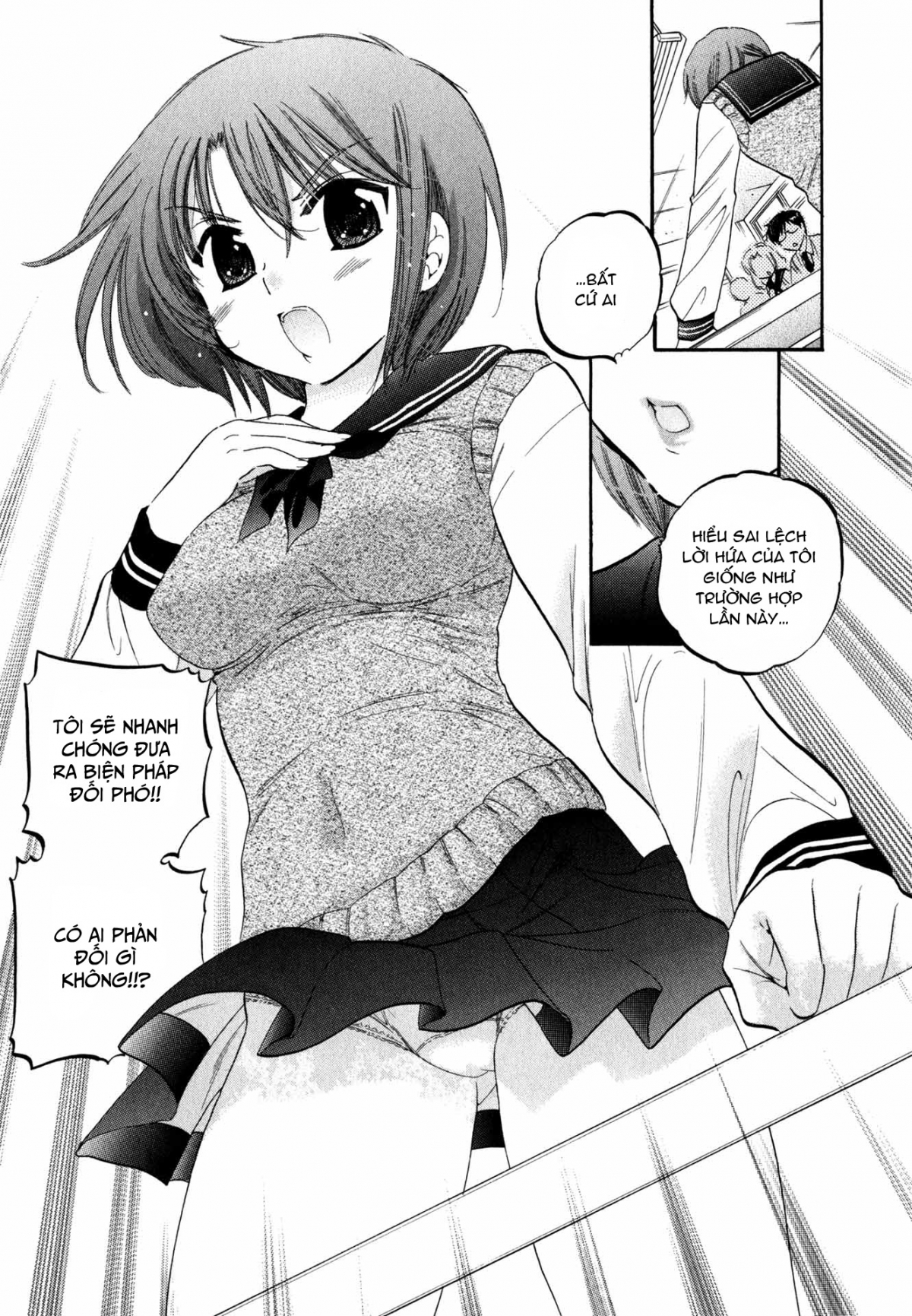 Đọc truyện hentai Vợ tôi là chủ tịch hội học sinh - Chap 2: Vợ tôi học bài