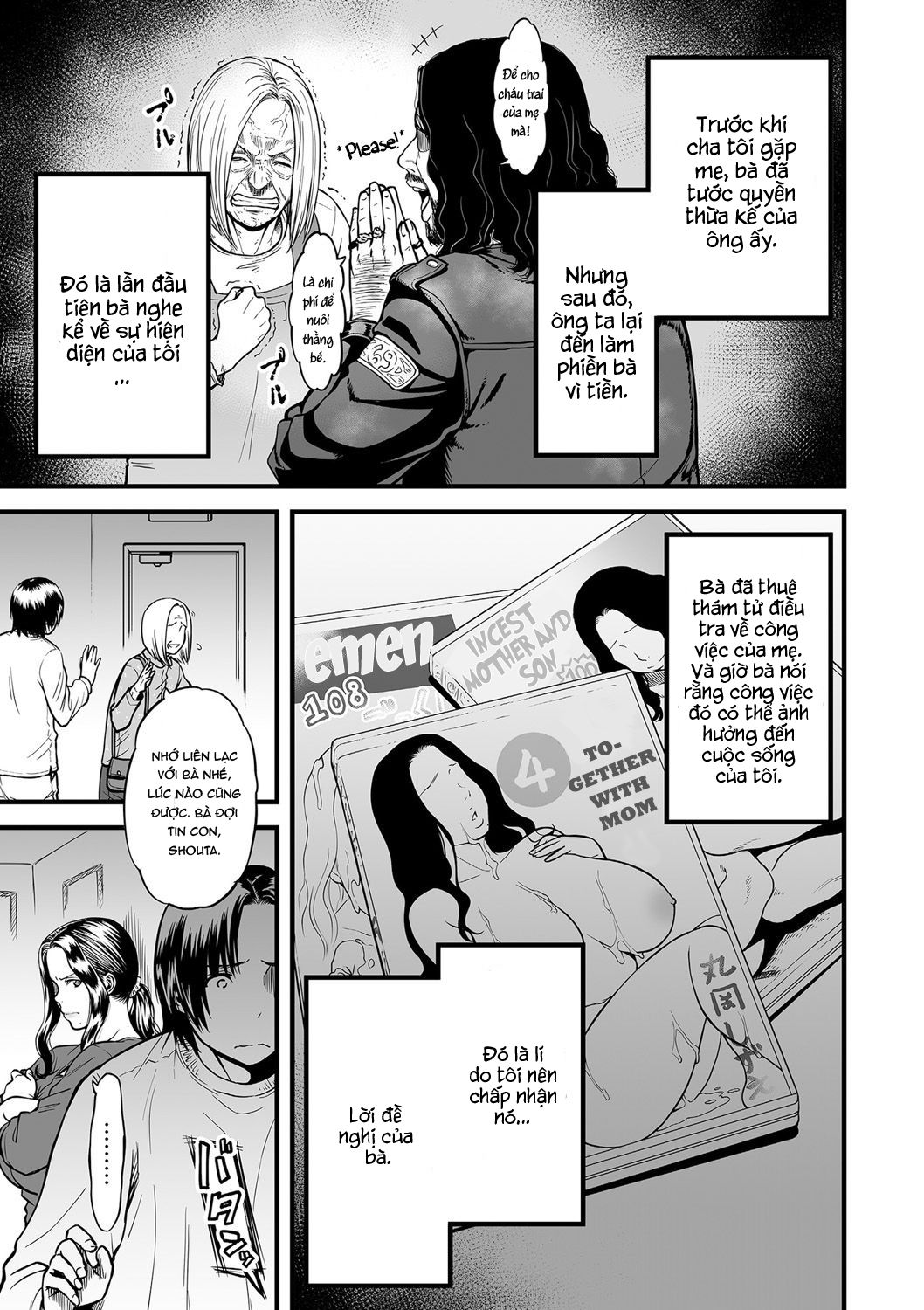 Đọc truyện hentai Mẹ tôi là diễn viên JAV - Chap 4