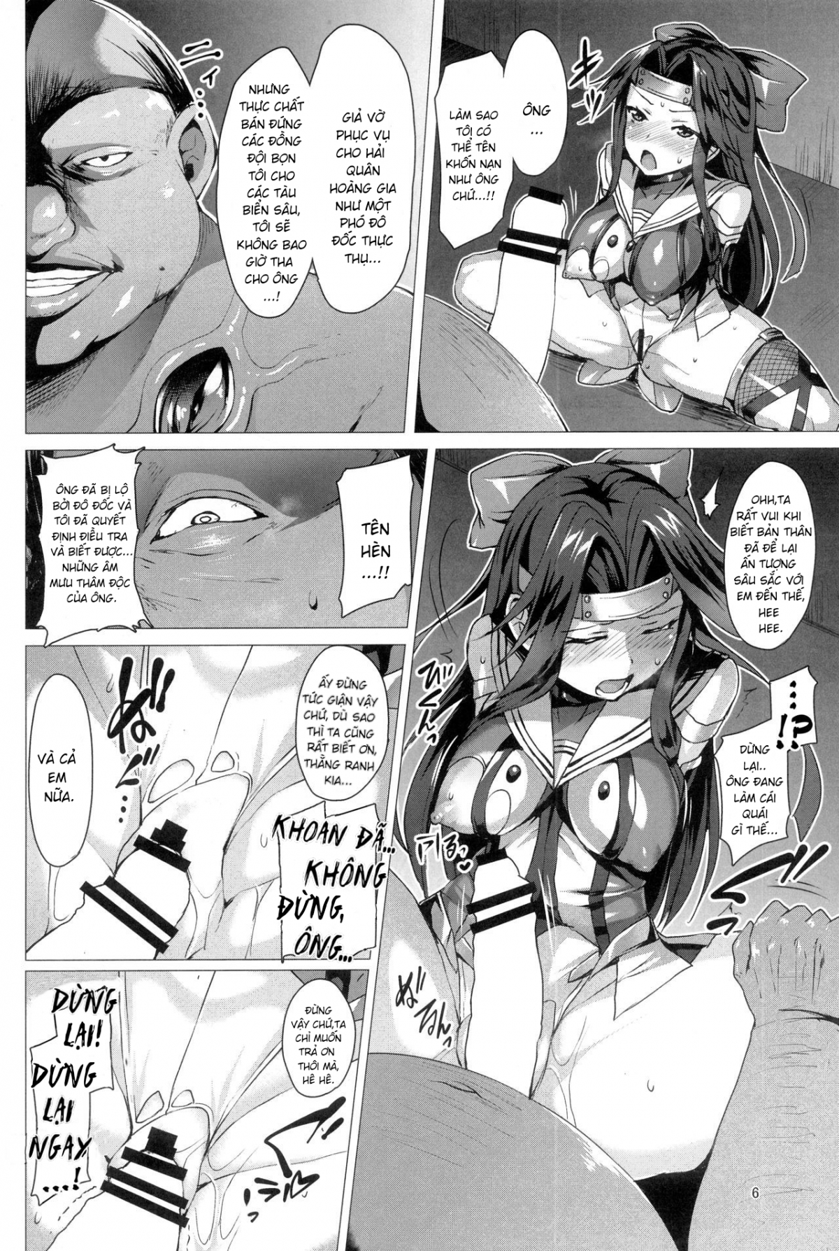 Đọc truyện hentai Slave Fleet Harlot Jintsuu - Oneshot