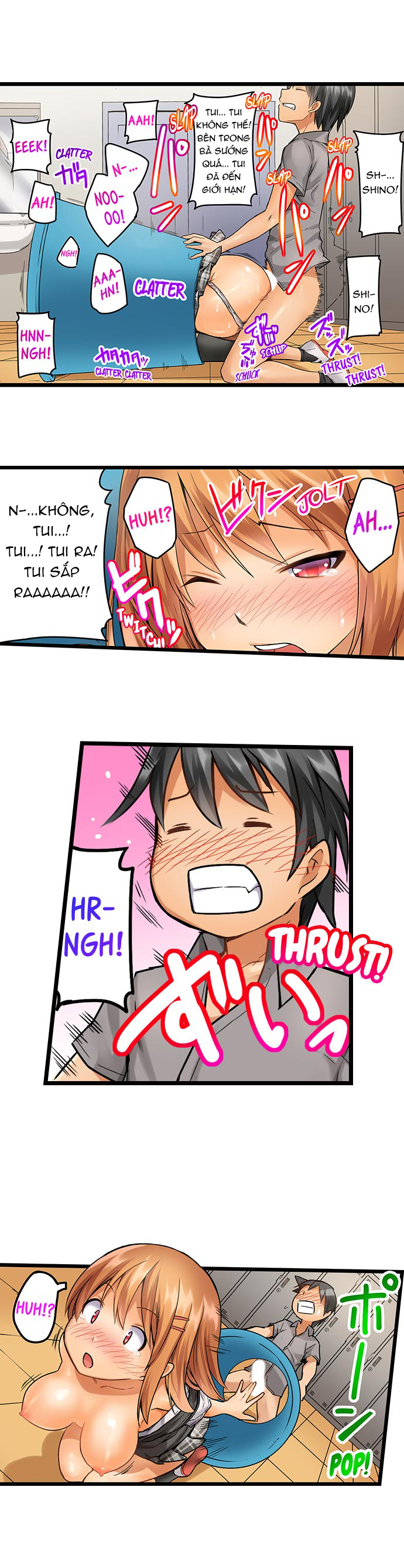 Đọc truyện hentai Trapped Sex in a Bucket - Chap 3