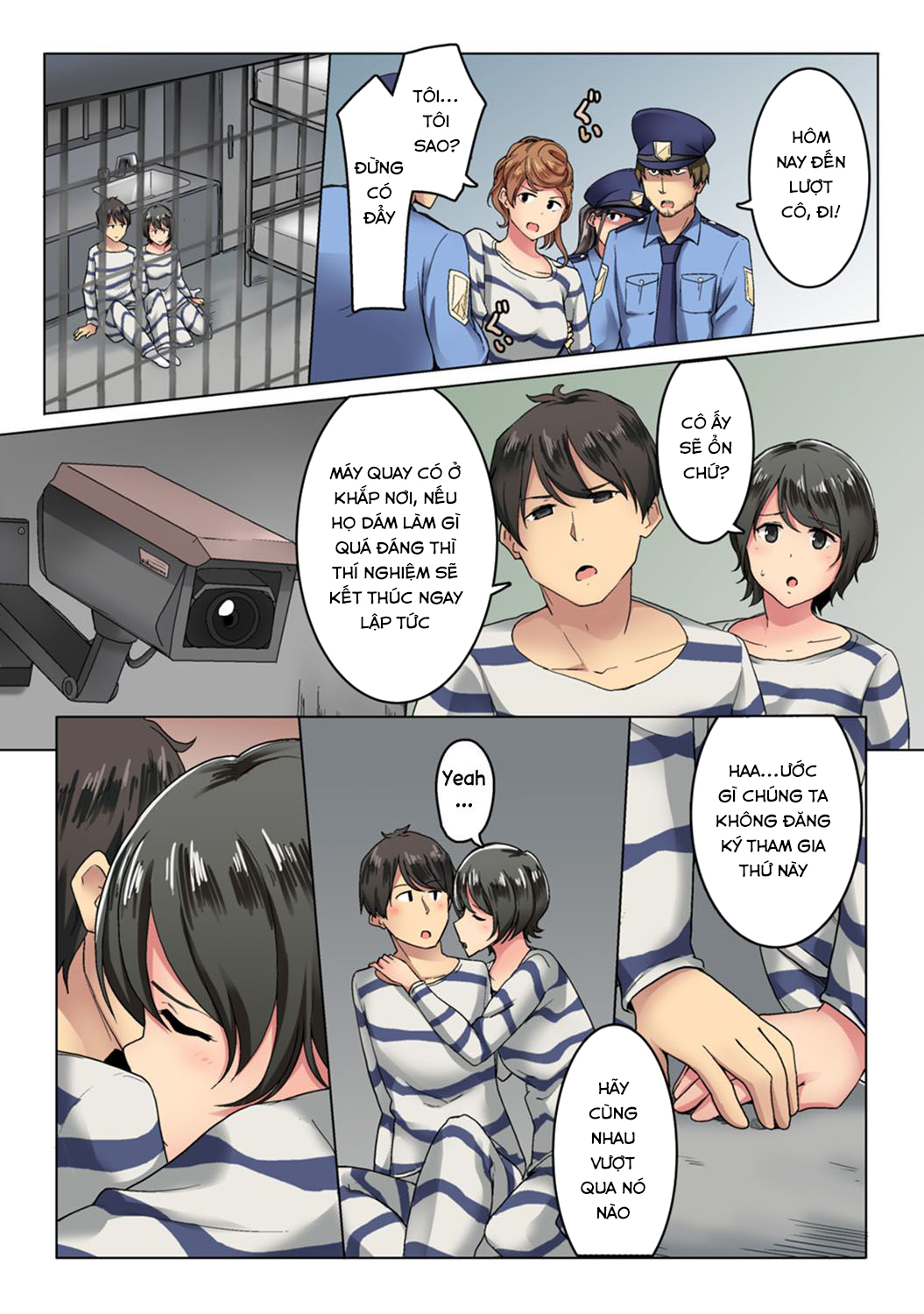 Đọc truyện hentai Kangoku Zemi Kanshu ni Zettai Fukujuu o Shiirarete - Chap 4