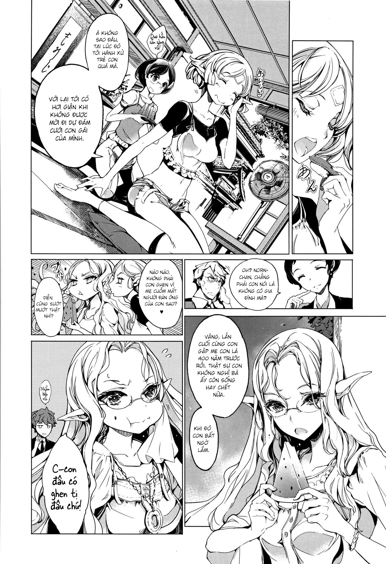 Đọc truyện hentai Cô Vợ Yêu Tinh - Chap 5