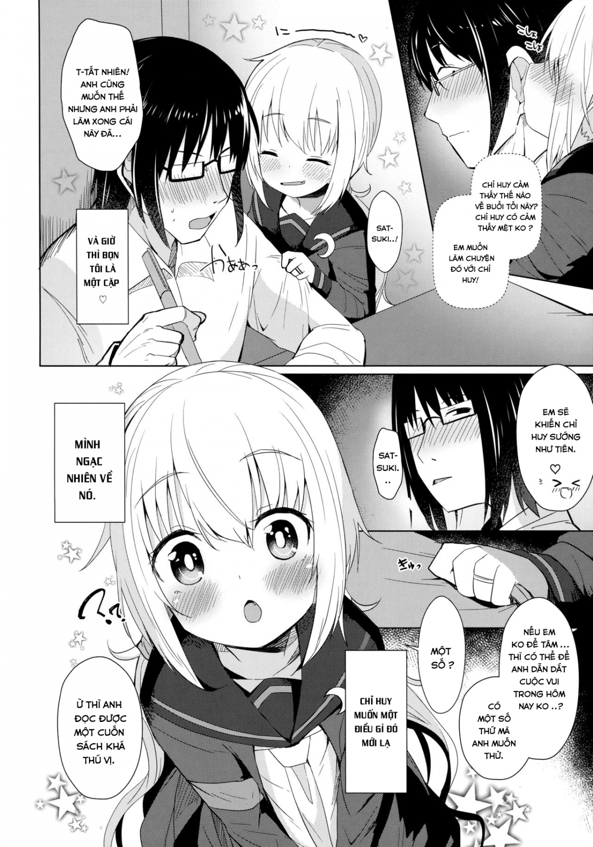 Đọc truyện hentai Satsuki AiAiAi Yukkuri Ecchi - Oneshot