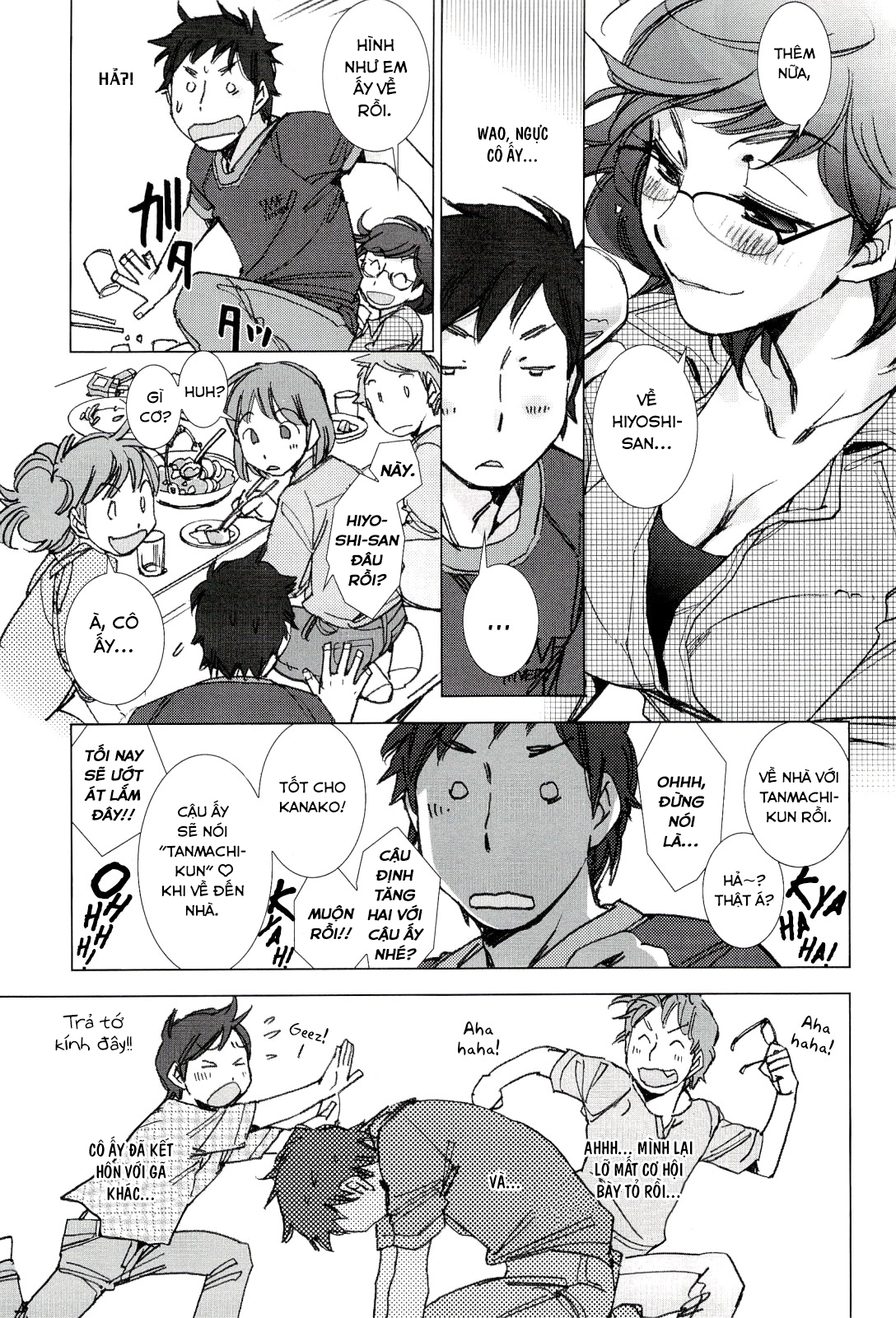 Đọc truyện hentai Tsunashima-kun and Ookura Sensei - Oneshot