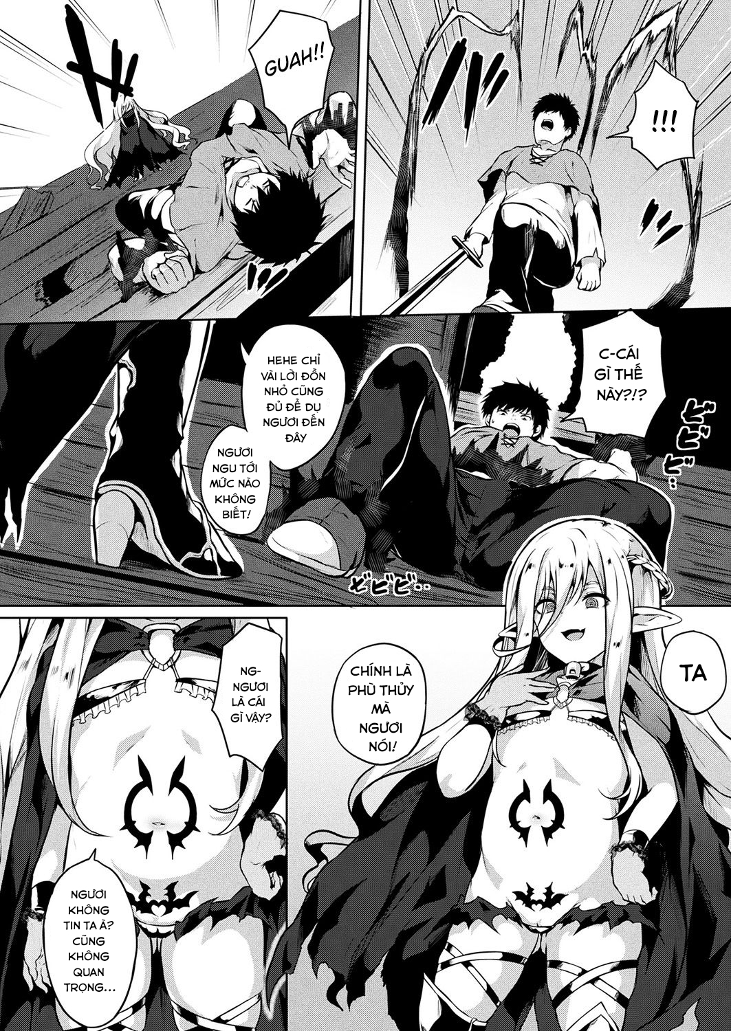 Đọc truyện hentai Mori no Chiisana Majo no Wana - Oneshot