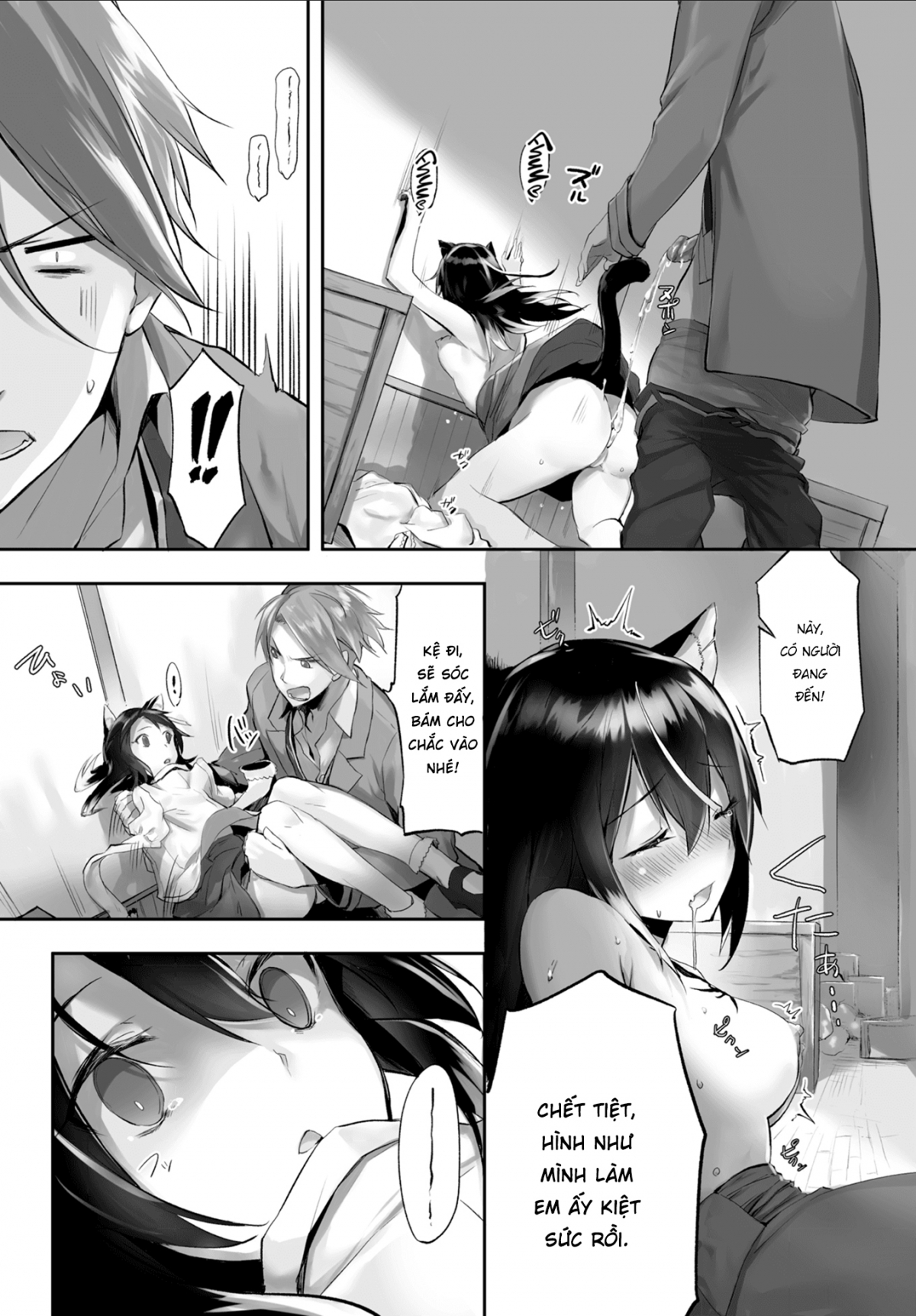 Đọc truyện hentai Nô lệ tai mèo - Chap 3