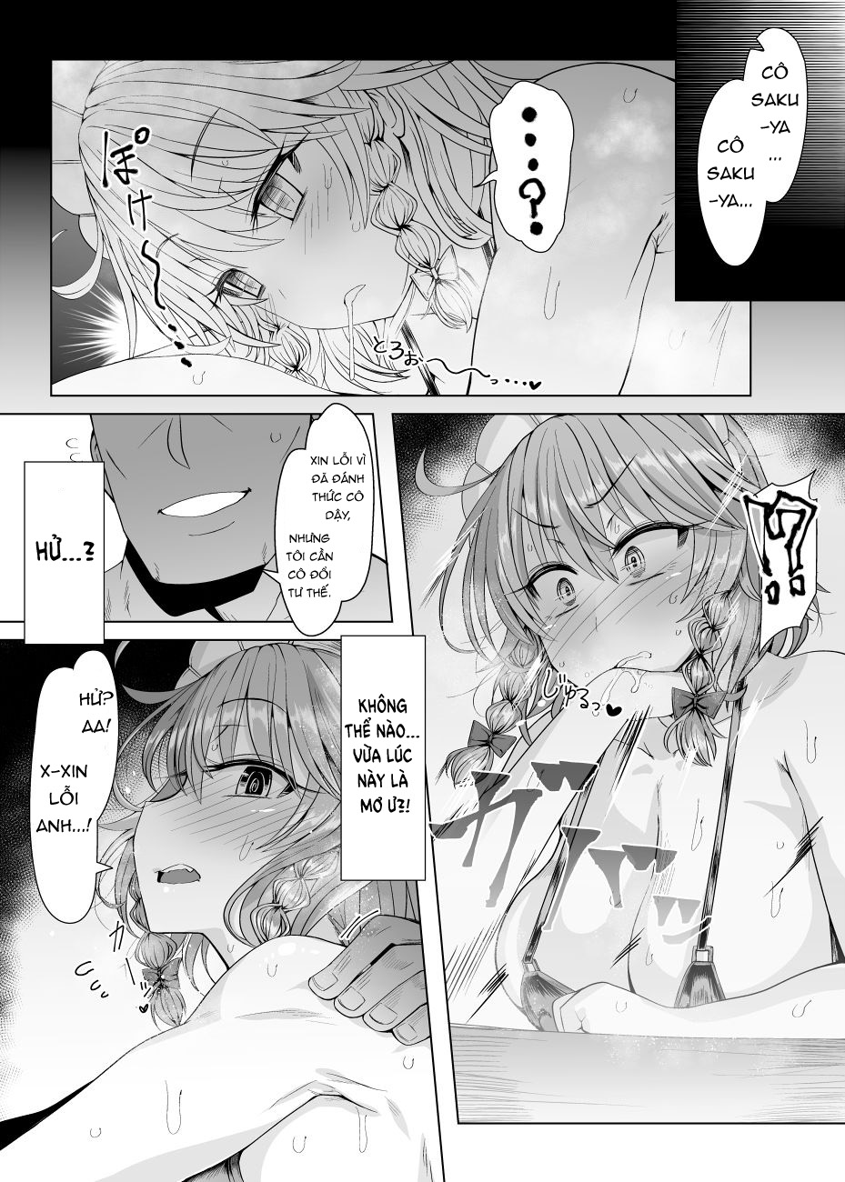 Đọc truyện hentai Sakuya Trip (Touhou Project) - Oneshot