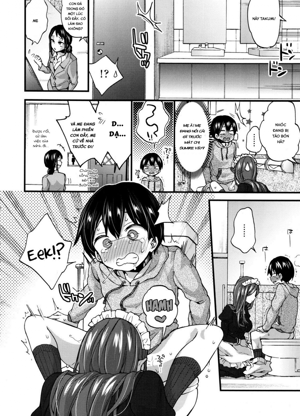 Đọc truyện hentai Naisho no Gohoushi - Oneshot