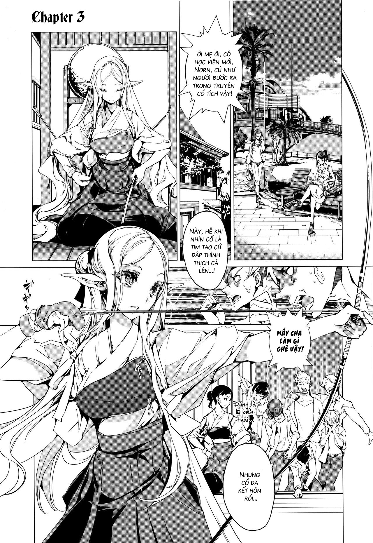 Đọc truyện hentai Cô Vợ Yêu Tinh - Chap 3