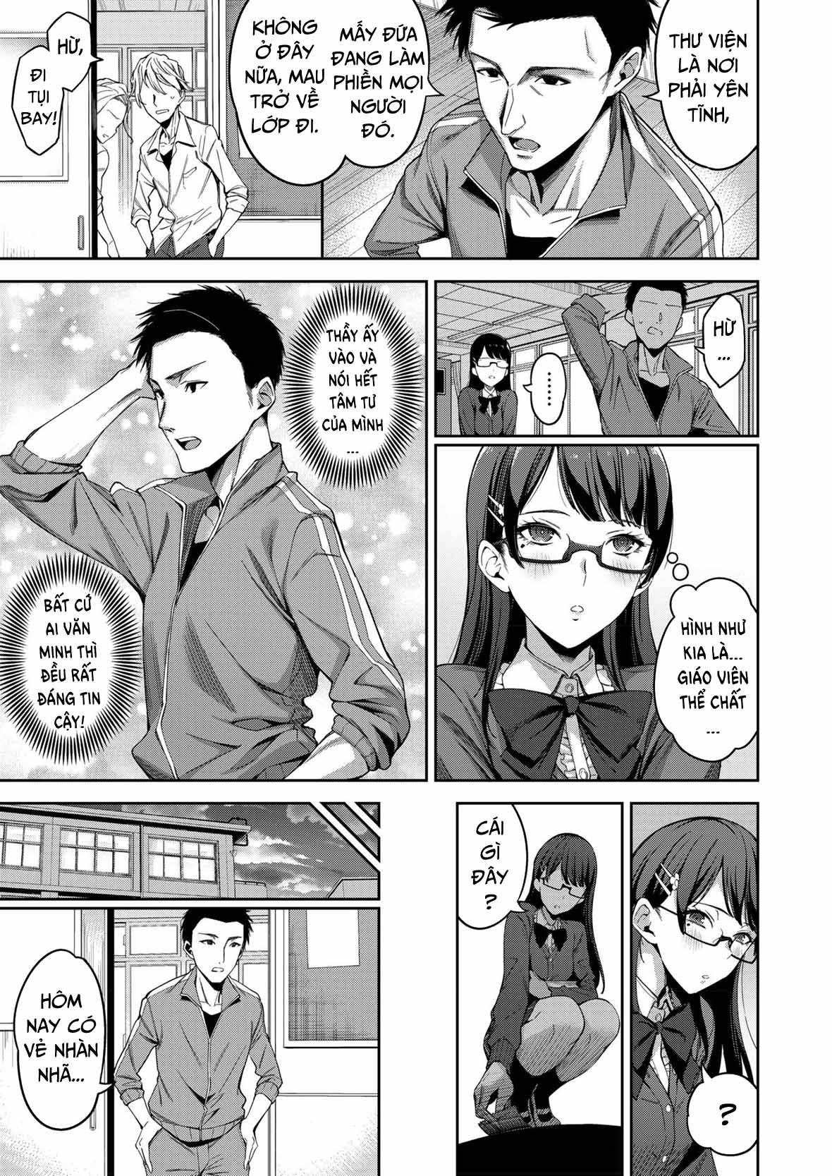 Đọc truyện hentai Anh thầy giáo may mắn và cô học sinh đen đủi - Oneshot Mlem