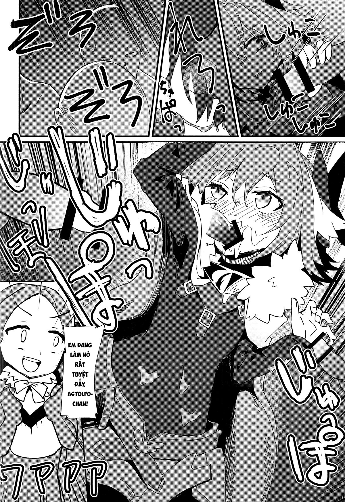 Đọc truyện hentai Mod Oji-san to Hakudaku Mamire no Shota Astolfo - Oneshot