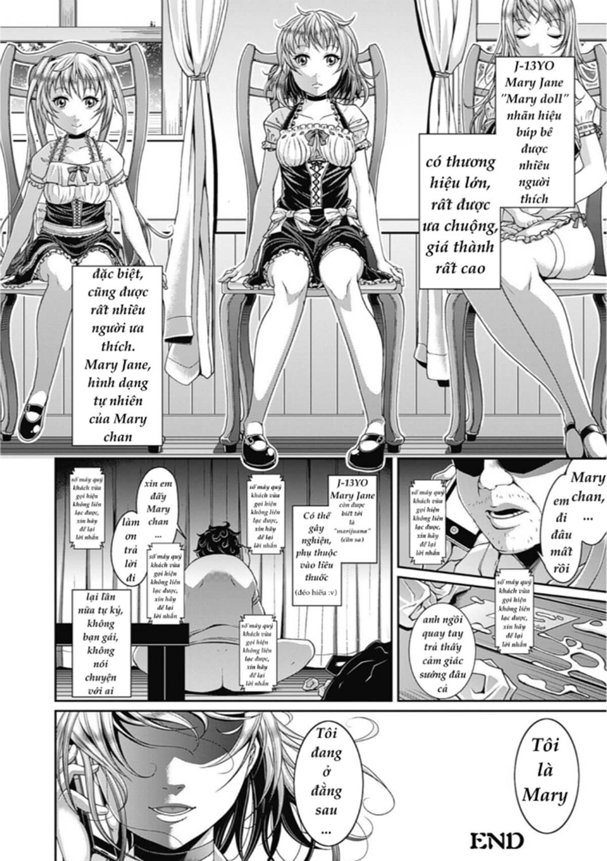 Đọc truyện hentai Toshi Densetsu Bitch - Joshikai - Chap 4