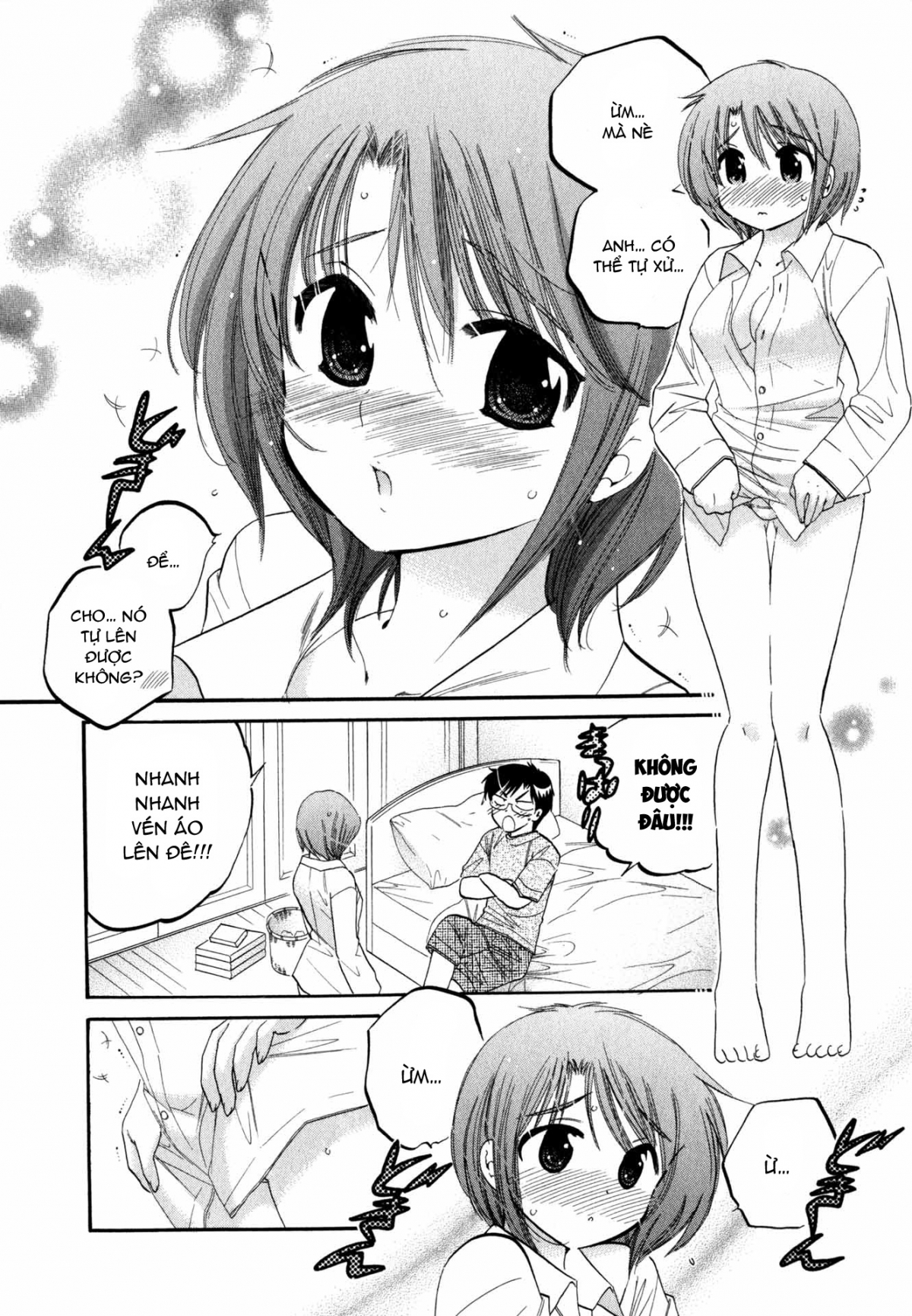 Đọc truyện hentai Vợ tôi là chủ tịch hội học sinh - Chap 2: Vợ tôi học bài