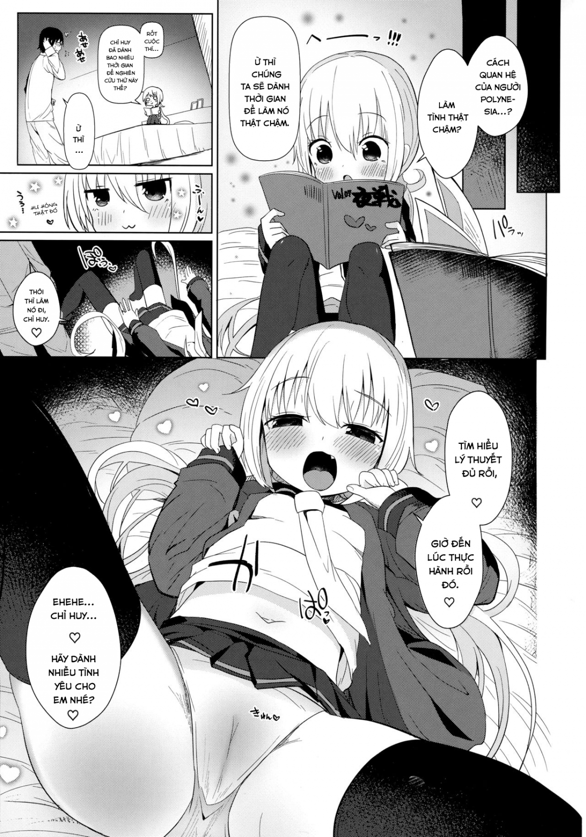 Đọc truyện hentai Satsuki AiAiAi Yukkuri Ecchi - Oneshot