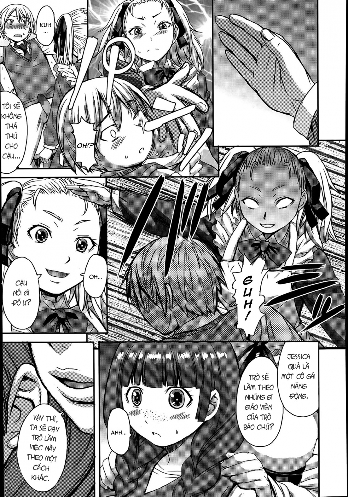 Đọc truyện hentai Tanoshii Shukuhaku Kenshuu - Oneshot