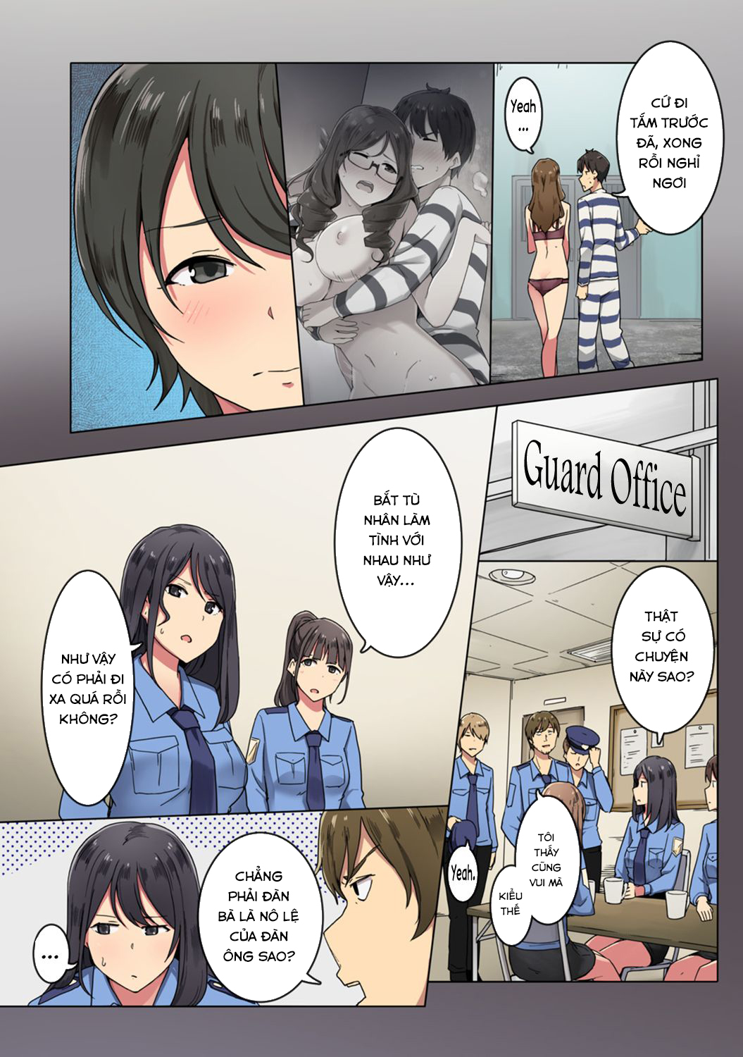 Đọc truyện hentai Kangoku Zemi Kanshu ni Zettai Fukujuu o Shiirarete - Chap 3