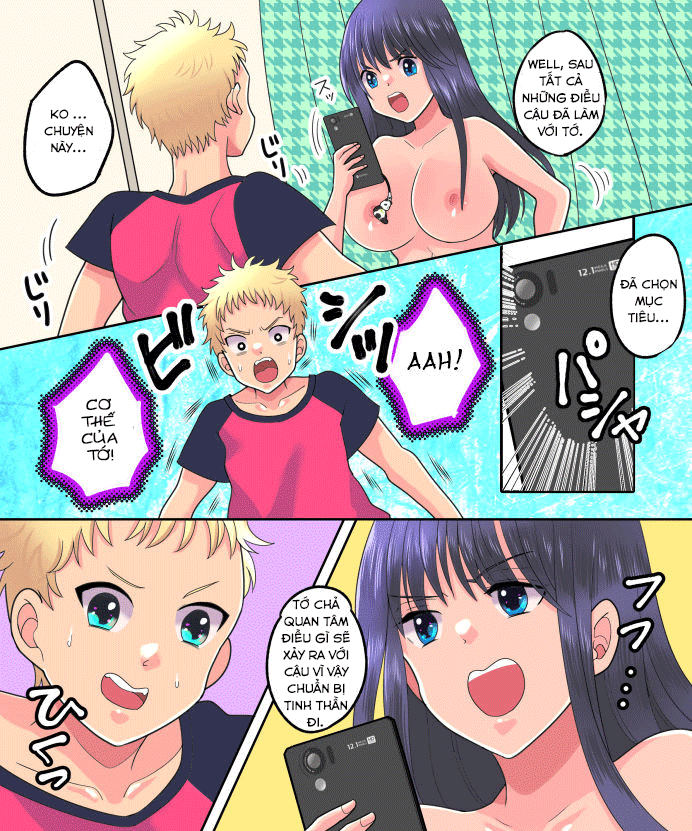 Đọc truyện hentai Trả đũa bằng ứng dụng TSF! - Oneshot