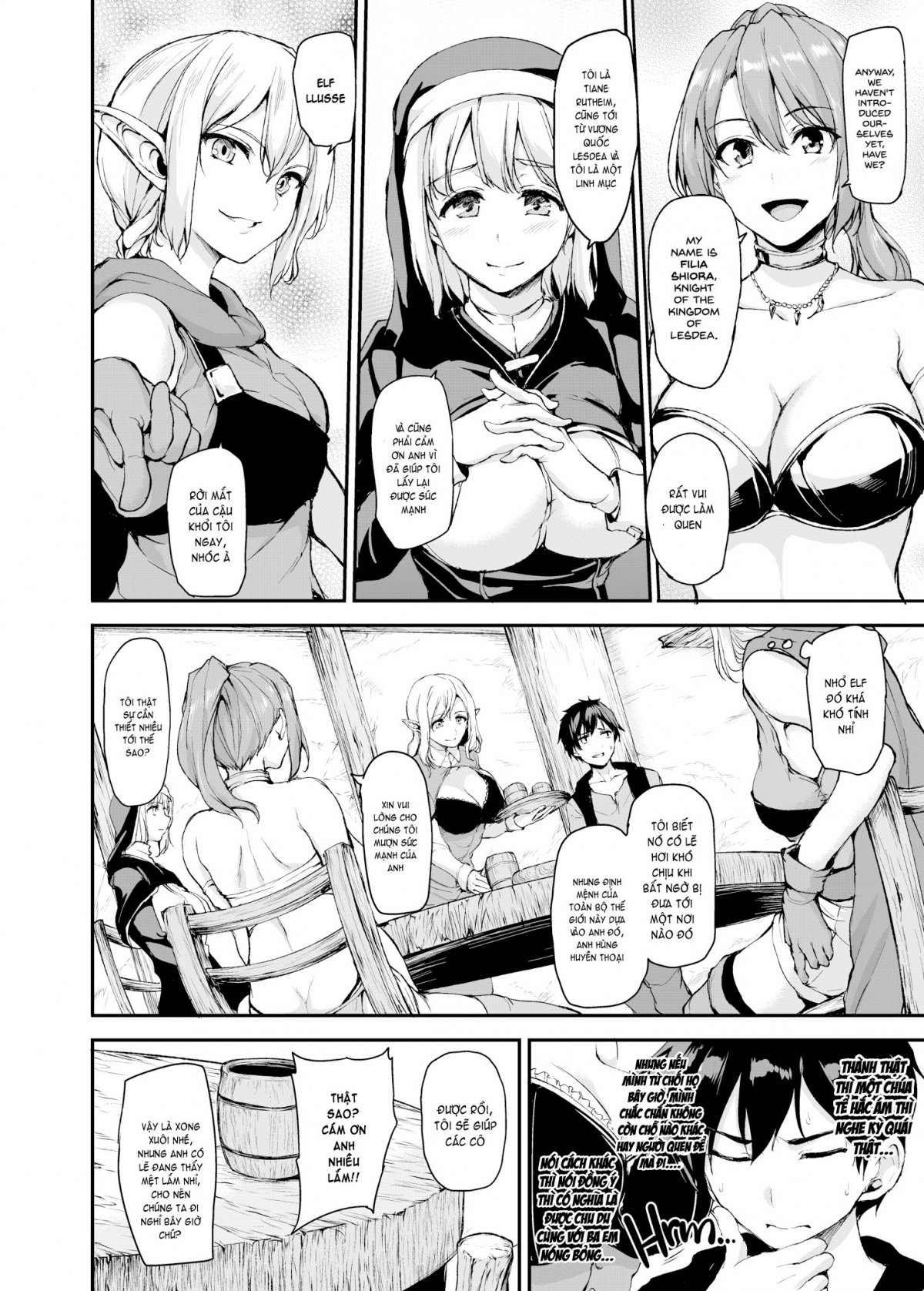 Đọc truyện hentai Tales of a Harem in Another World - Chap 1