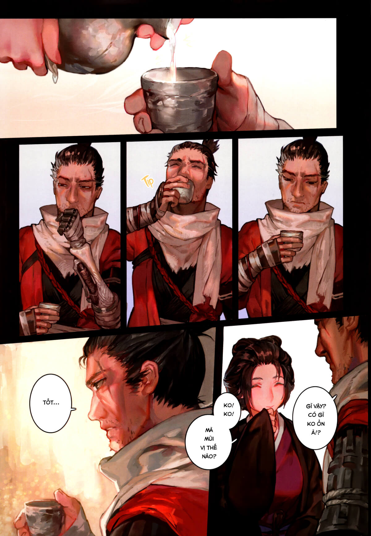 Đọc truyện hentai Sake to Kusuri - Oneshot