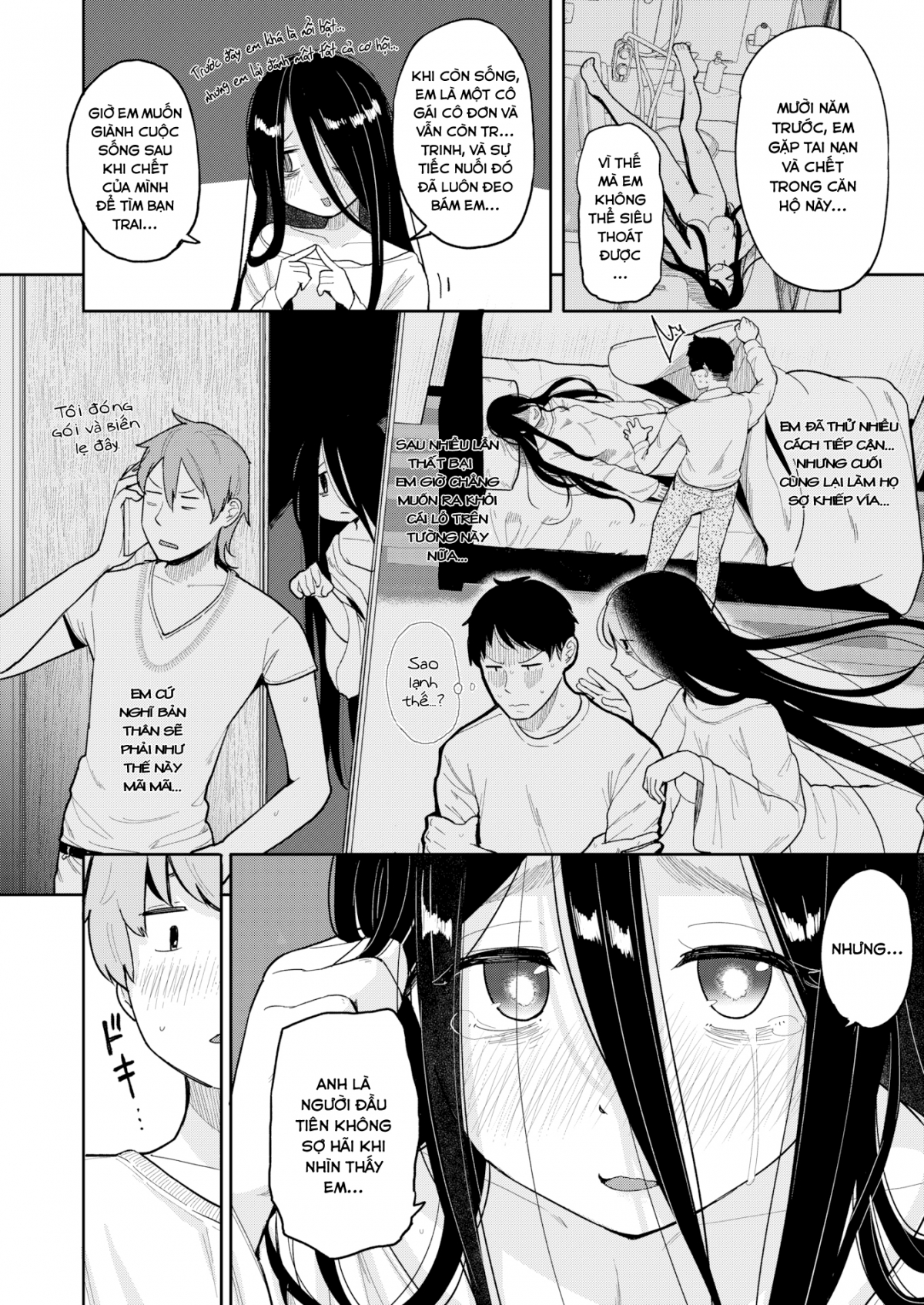 Đọc truyện hentai Tổng hợp truyện ma sợ ướt cả quần - 2-Thiếu nữ sau khe cửa