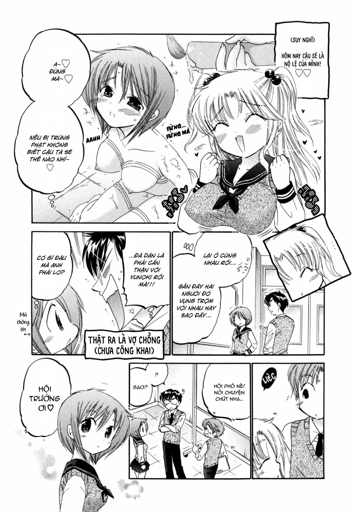Đọc truyện hentai Vợ tôi là chủ tịch hội học sinh - Chap 5: Vợ tôi đi thị sát lần 2