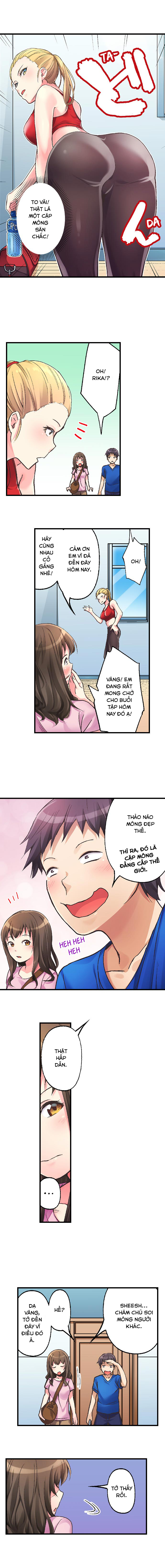 Đọc truyện hentai No Panty Booty Workout! - Chap 1
