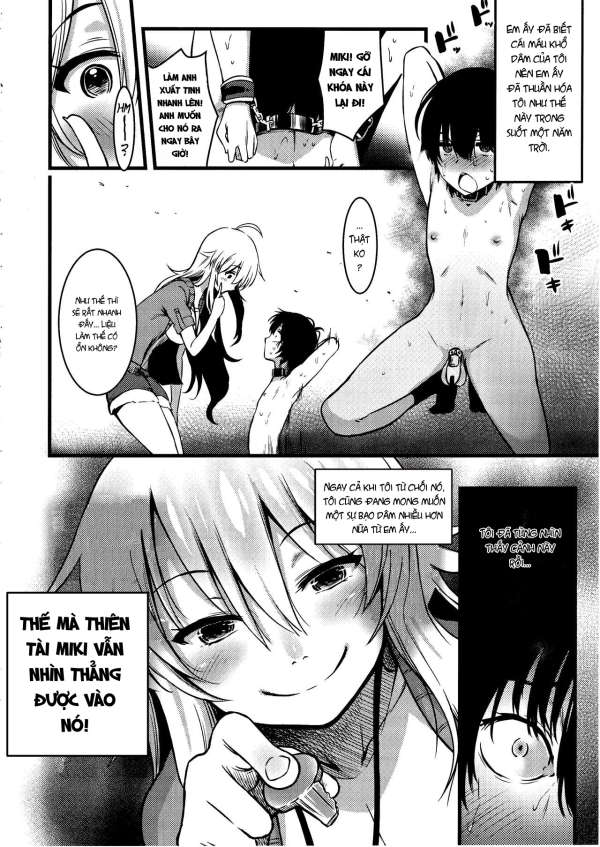 Đọc truyện hentai Miki no Honey wa Do-M-san Nano - Oneshot