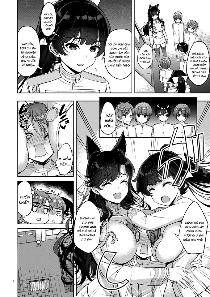 Đọc truyện hentai Atago and Takao (Azur lane) - Oneshot