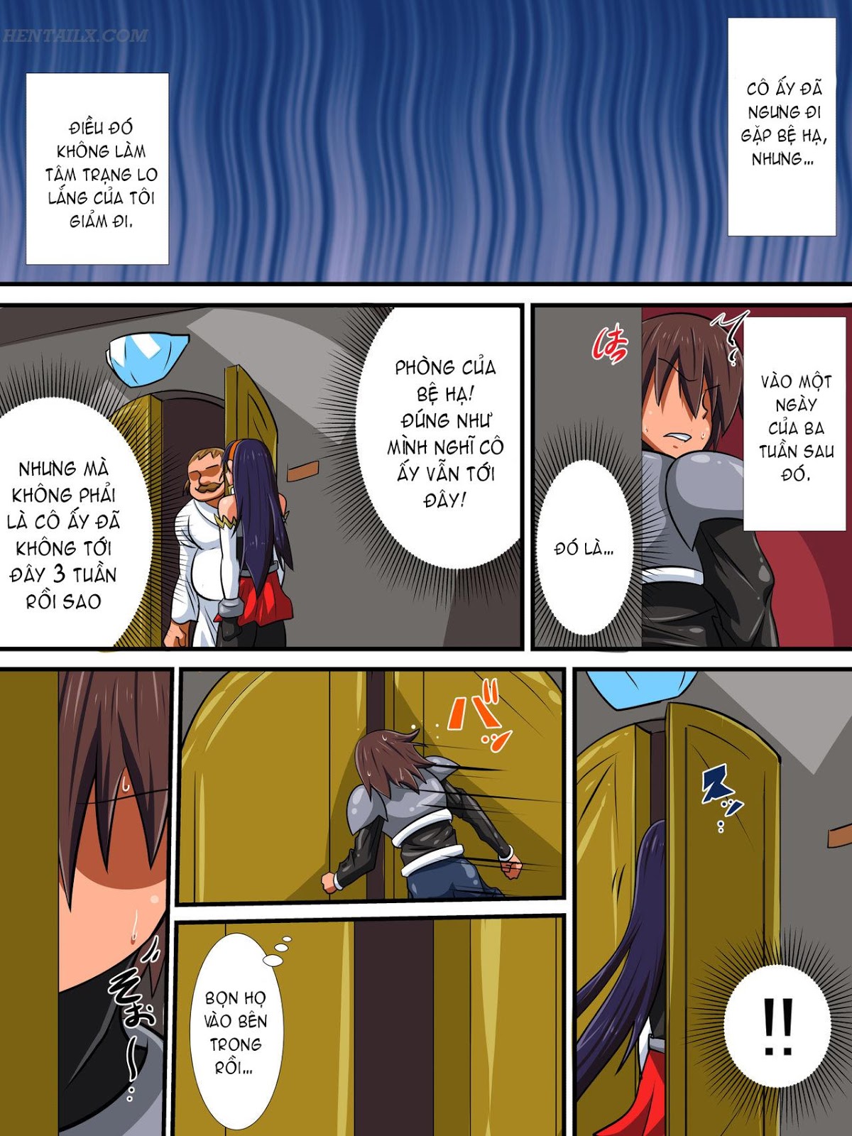 Đọc truyện hentai Osananajimi no Onna Kishi ga Oujo ni Naru Made Zenpen - Chap 2 - [END]