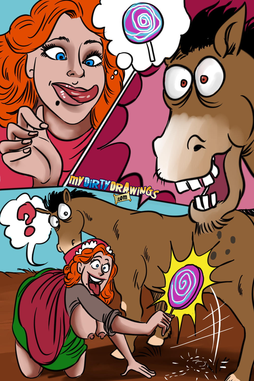 Đọc truyện hentai Red Riding Hoe - Artist CG