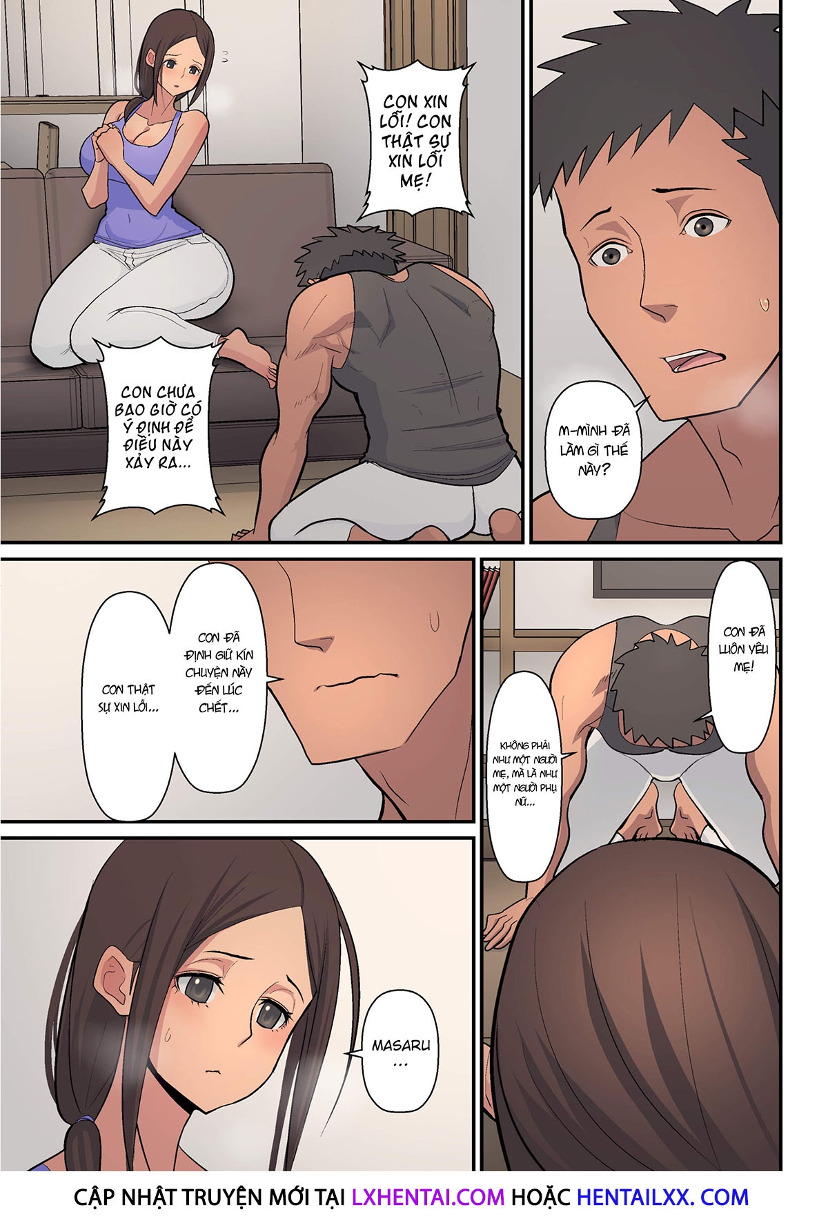 Đọc truyện hentai Haha kara Inbo ni Natta Wake - Oneshot - Không che