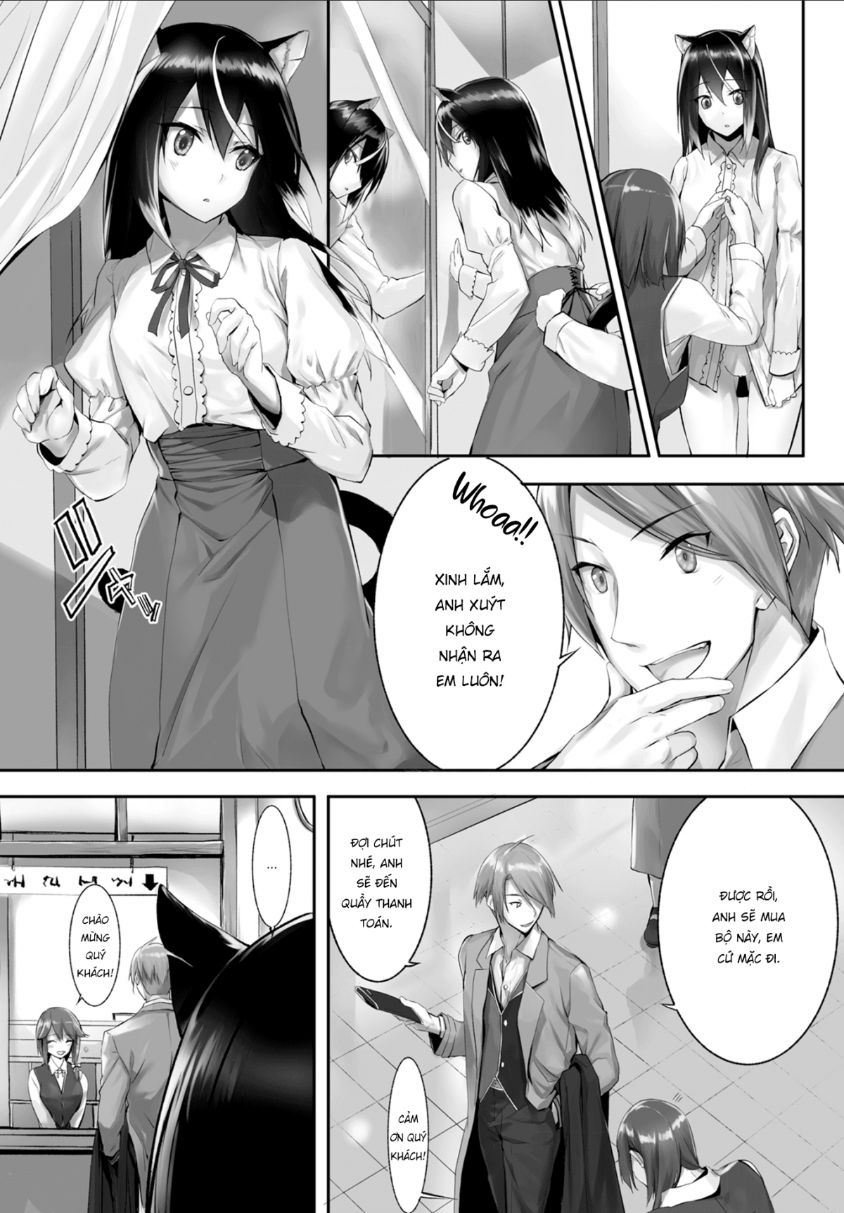 Đọc truyện hentai Nô lệ tai mèo - Chap 3