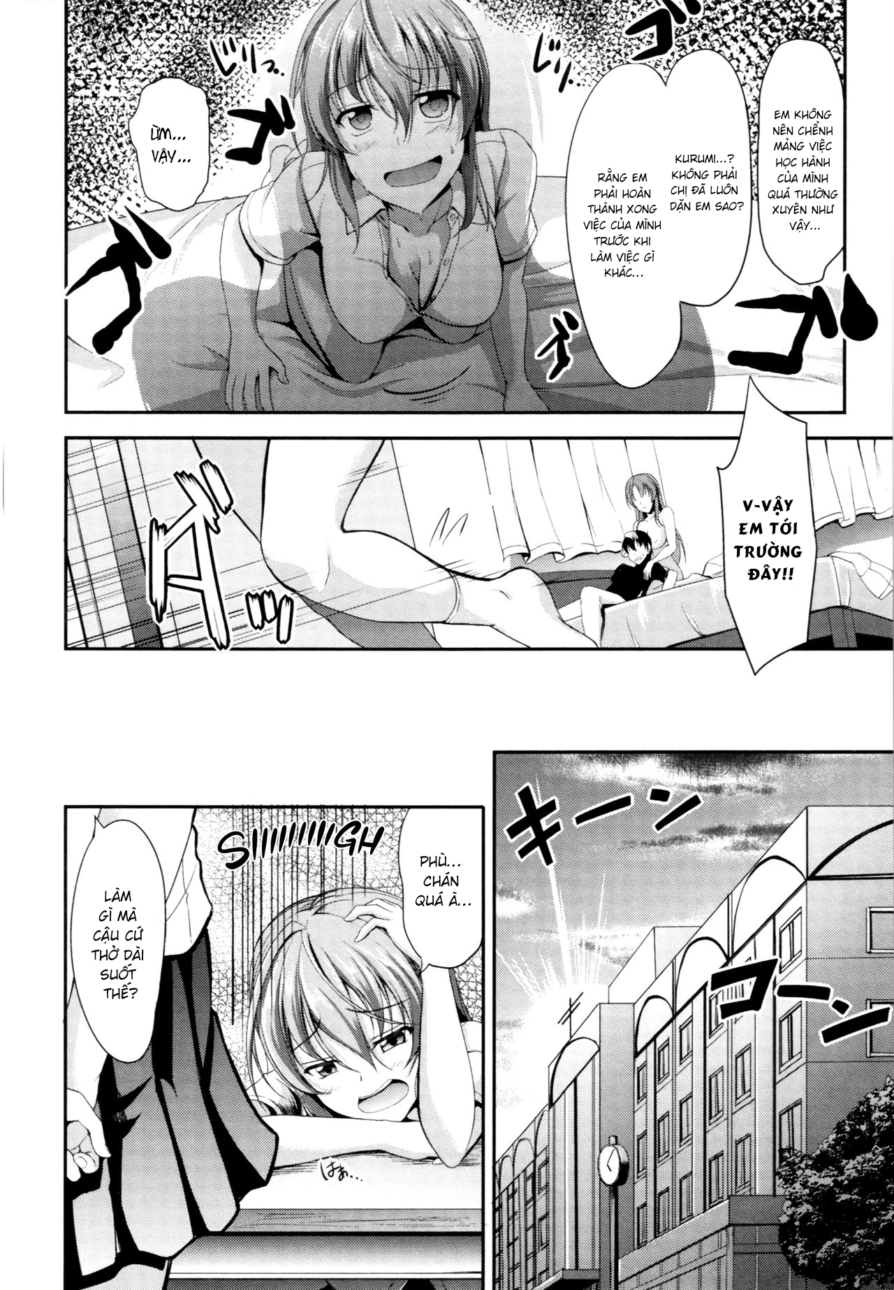 Đọc truyện hentai Sisters Sandwich - Chap 3