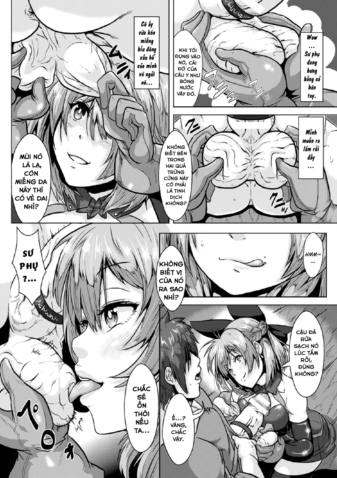 Đọc truyện hentai Binding Balls with Alchemy!? Squeezing Ripe Raw Material Difficulty Level A - Oneshot