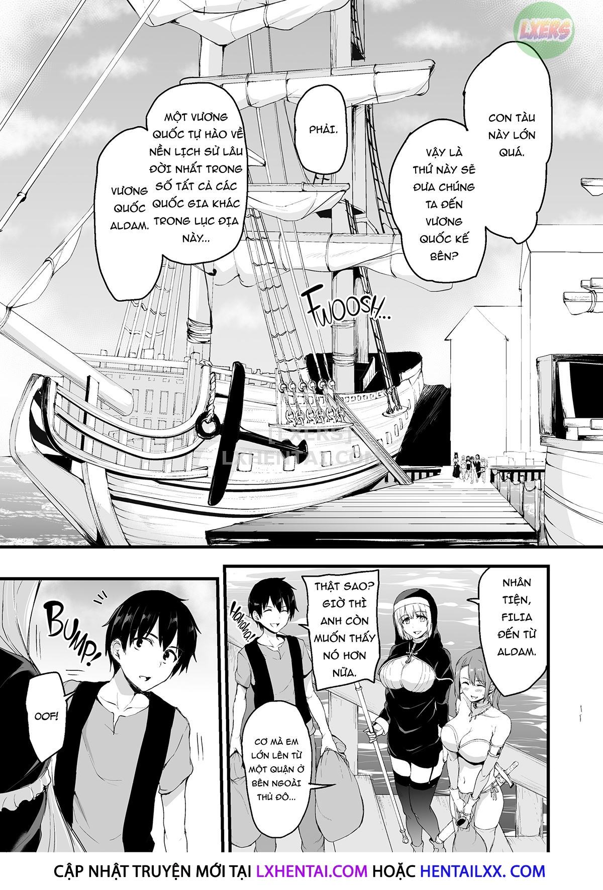 Đọc truyện hentai Tales of a Harem in Another World - Chap 6 - Overloaded! Orgies on the High Seas!