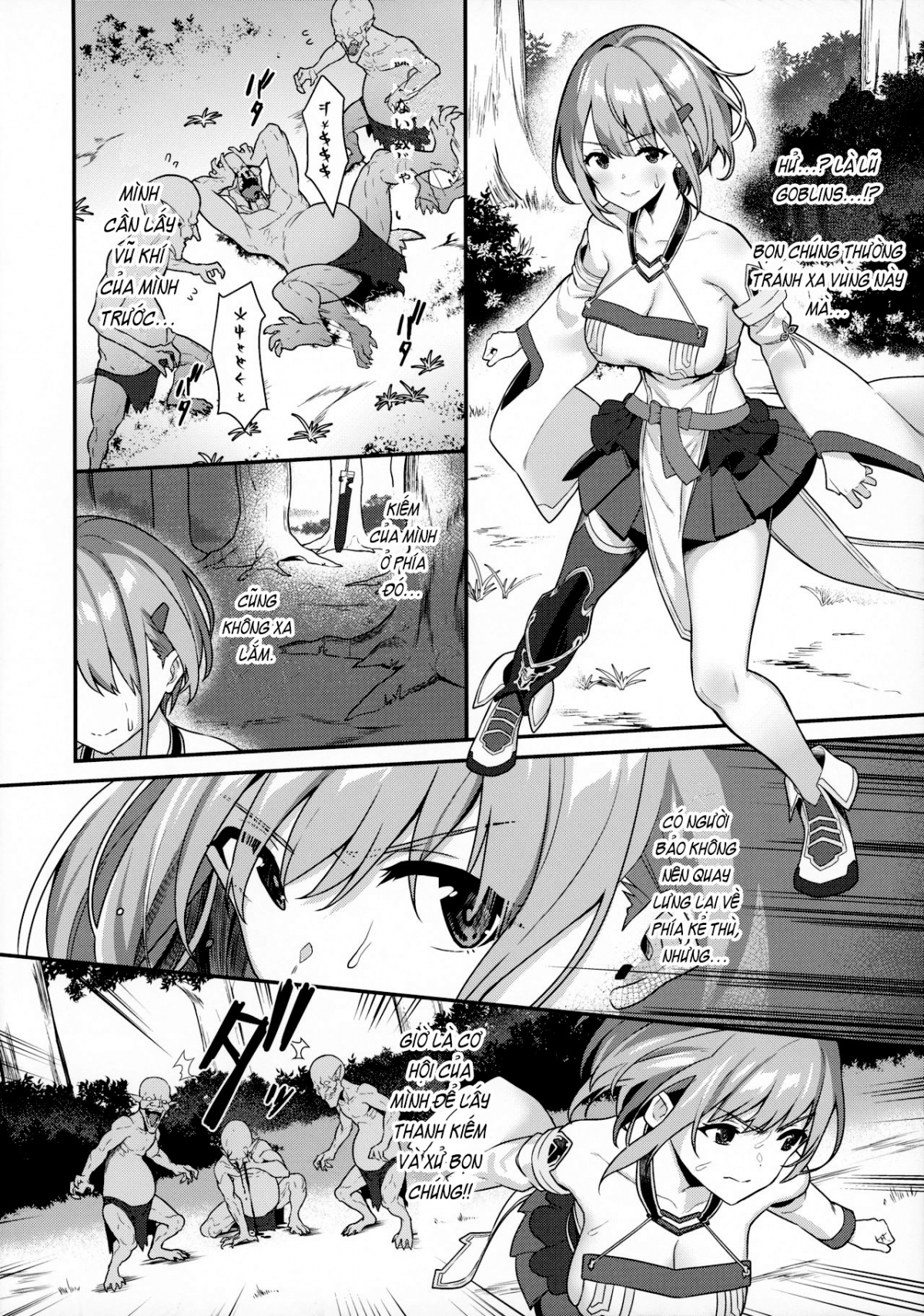Đọc truyện hentai Hitoyo-chan no Junan - OneShot