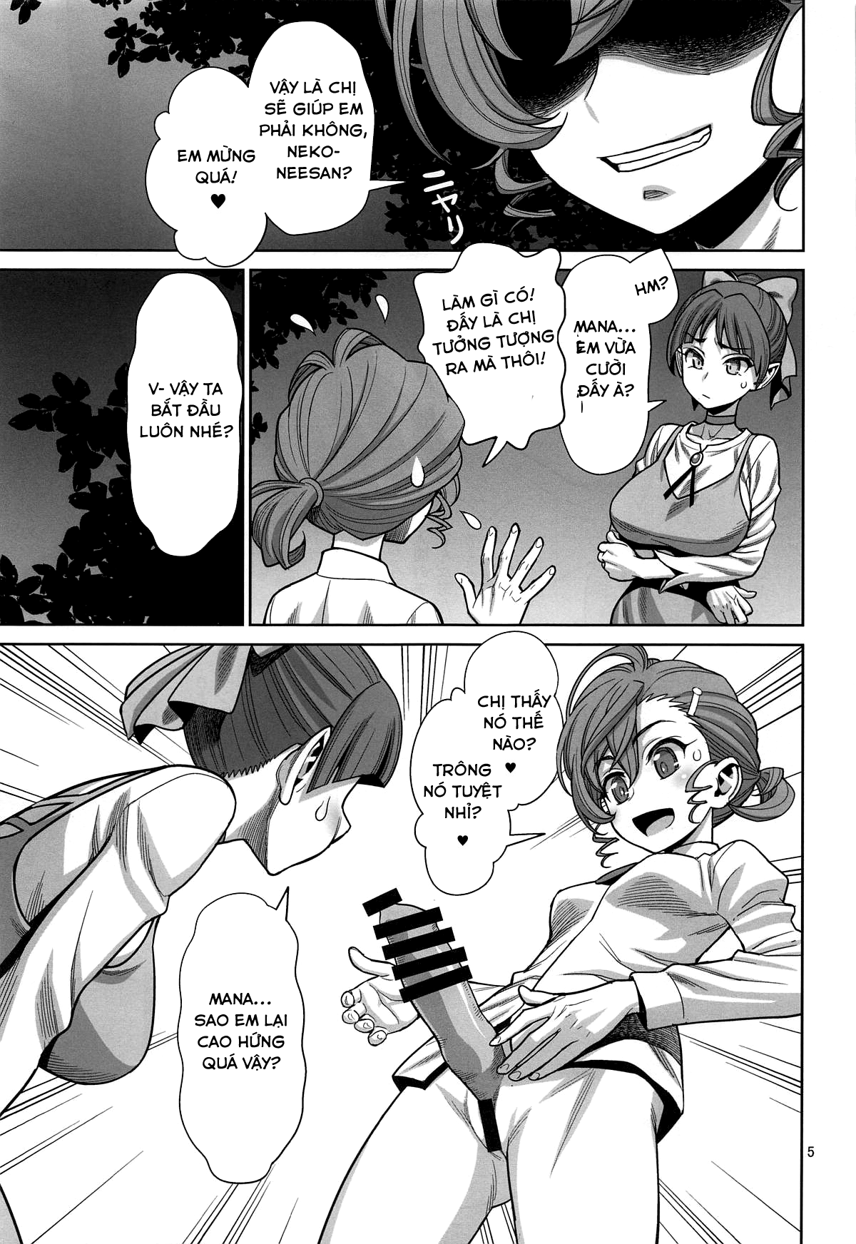Đọc truyện hentai Bibibi no Biketsugou - Oneshot
