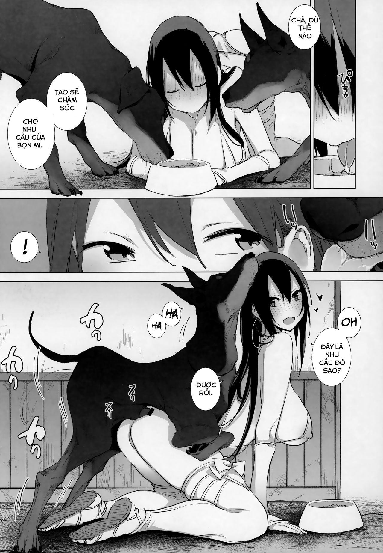 Đọc truyện hentai Sanzou-chan to Uma to Inu to Buta - Oneshot