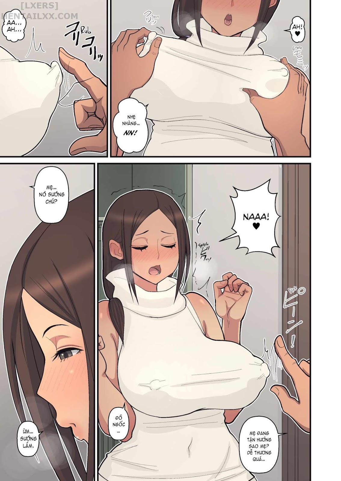 Đọc truyện hentai Haha kara Inbo ni Natta Wake - Oneshot