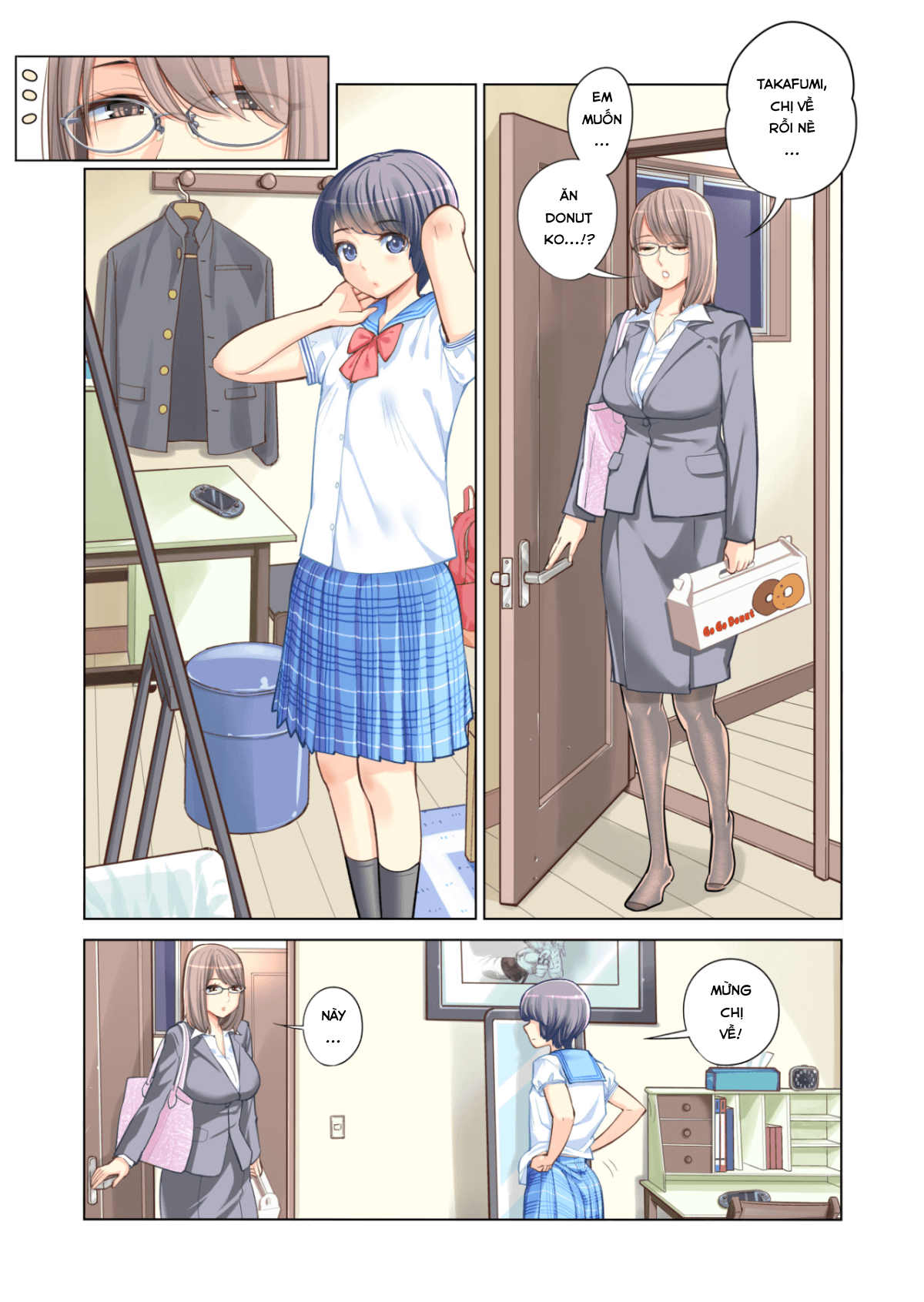 Đọc truyện hentai Kyoudai Shikkaku - Onehsot