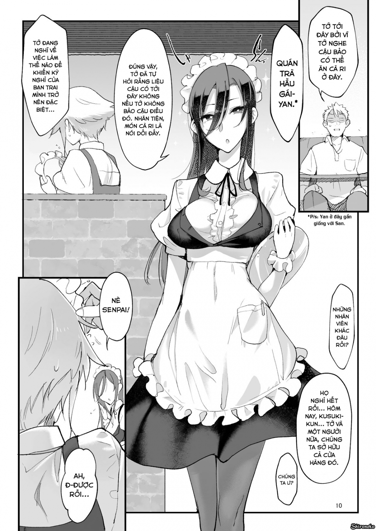 Đọc truyện hentai Mesudachi The Series - Chap 4 - Mesu Dachi Four Itome no Deka Onna Senpai