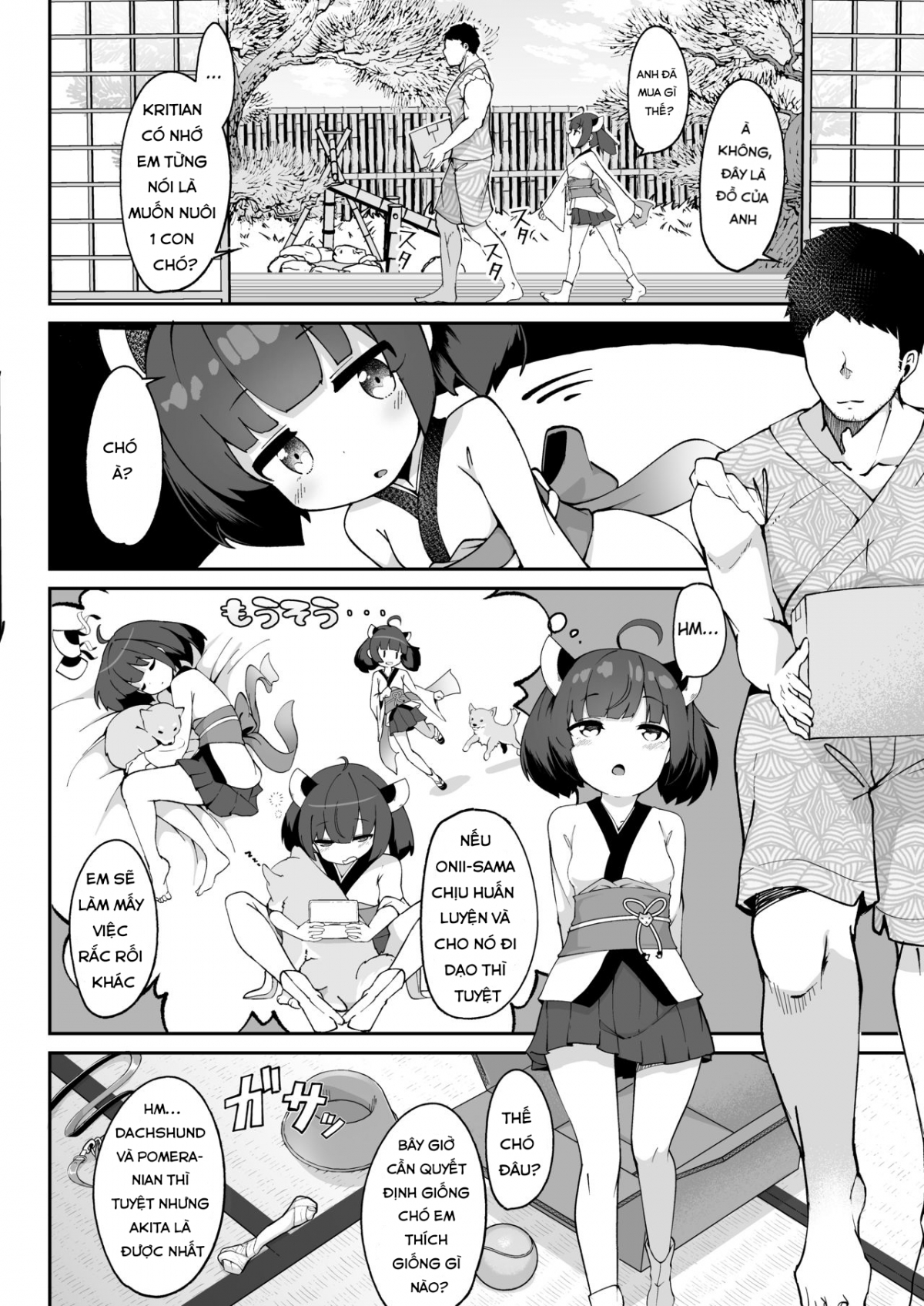 Đọc truyện hentai Huấn luyện bé Kiritan - Oneshow