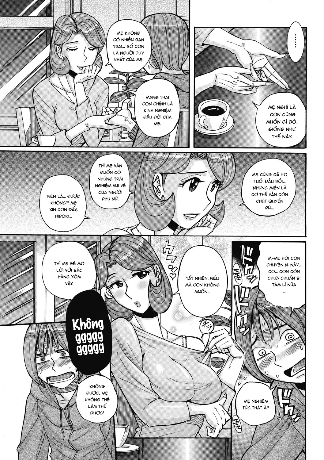 Đọc truyện hentai Bà già nhà tôi vẫn cực kì gợi dục - Chap 1