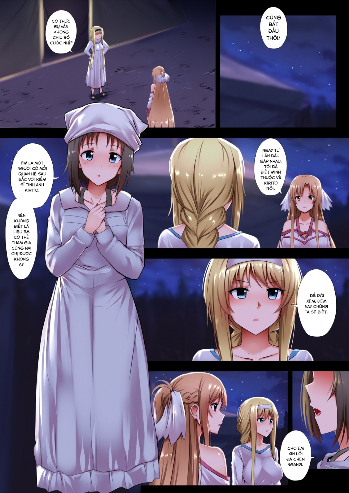 Đọc truyện hentai Minna Kara no Omoi (Sword Art Online) - Oneshot