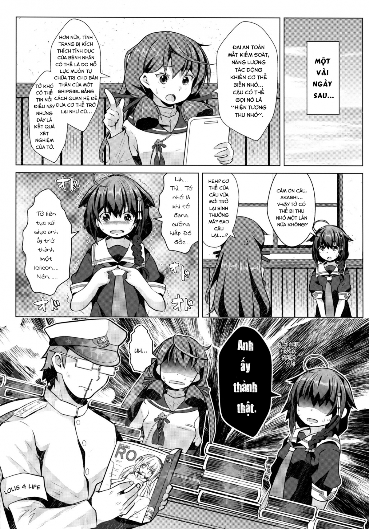 Đọc truyện hentai Shigure nhỏ bé. - Oneshot
