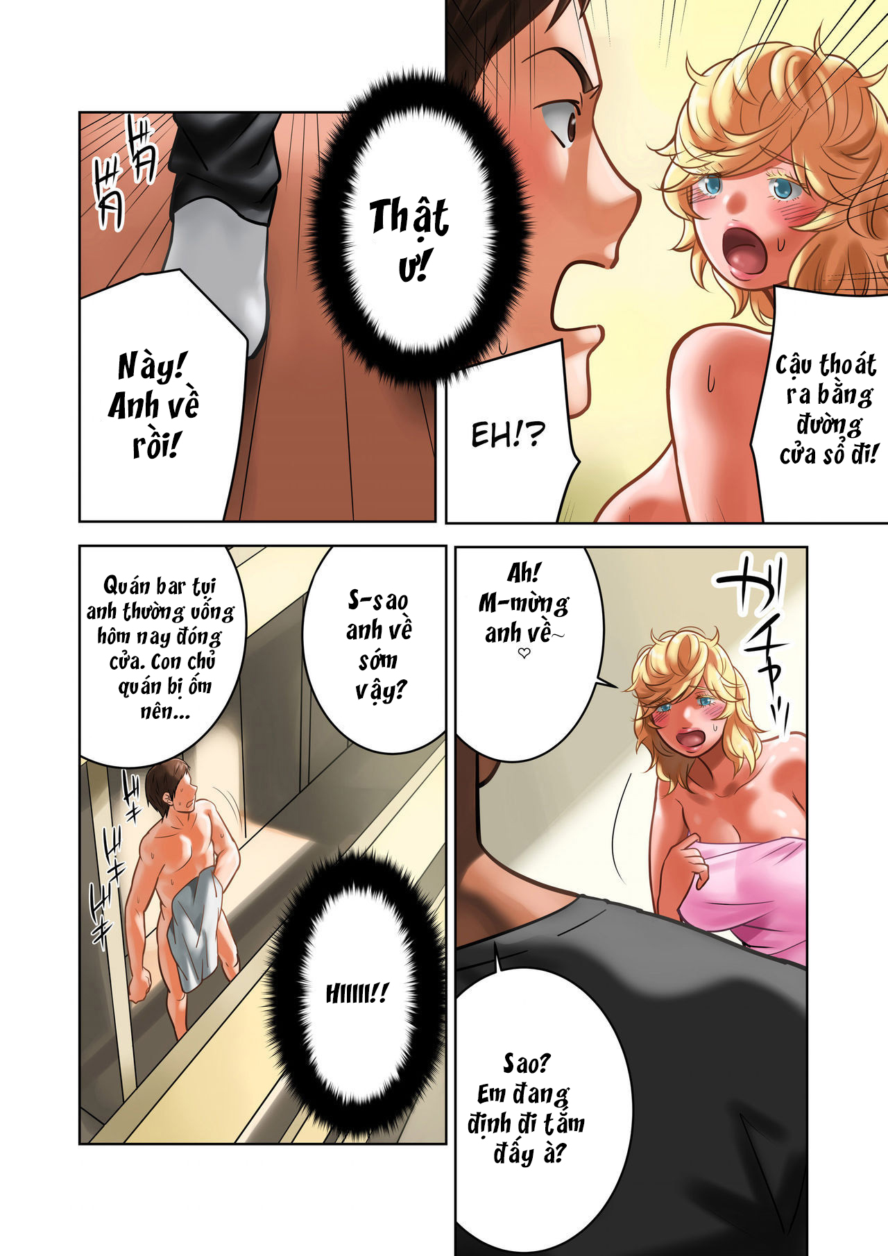 Đọc truyện hentai Chichinomi Ksan no Bonyuu - Chap 3