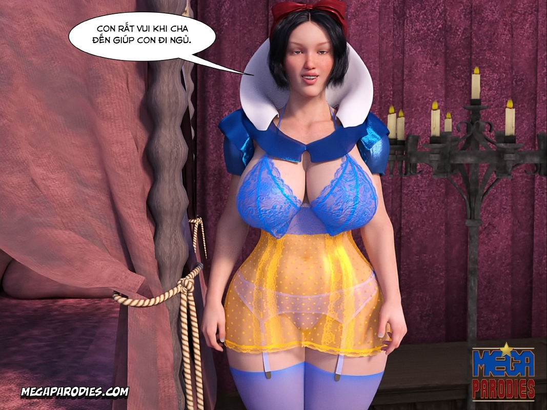 Đọc truyện hentai Snow White - Vol1 - Chap 3: Thật tuyệt khi có cha.