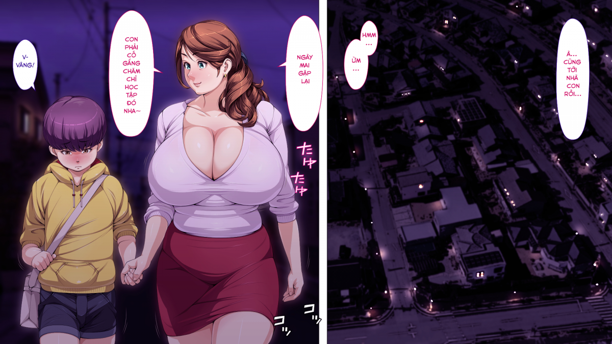 Đọc truyện hentai Oba-san to Boku no H na Obenkyou - Chap 12